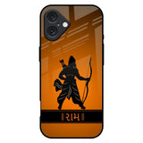 Halo Rama iPhone 16 Plus Glass Back Cover Online
