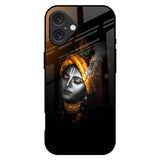 Ombre Krishna iPhone 16 Plus Glass Back Cover Online