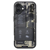 Skeleton Inside iPhone 16 Plus Glass Back Cover Online