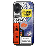 Smile for Camera iPhone 16 Plus Glass Back Cover Online