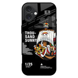 Thousand Sunny iPhone 16 Plus Glass Back Cover Online