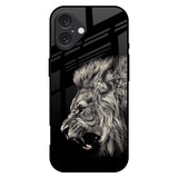 Brave Lion iPhone 16 Plus Glass Back Cover Online
