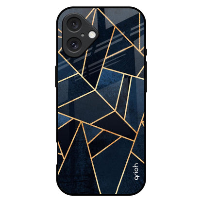 Abstract Tiles iPhone 16 Plus Glass Back Cover Online