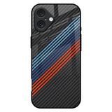 Carbon Inspired iPhone 16 Plus Glass Back Cover Online