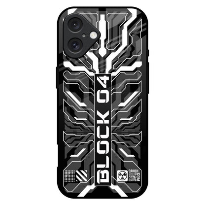 Monochrome Magic iPhone 16 Plus Glass Back Cover Online
