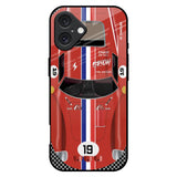 Racing Vintage iPhone 16 Plus Glass Back Cover Online