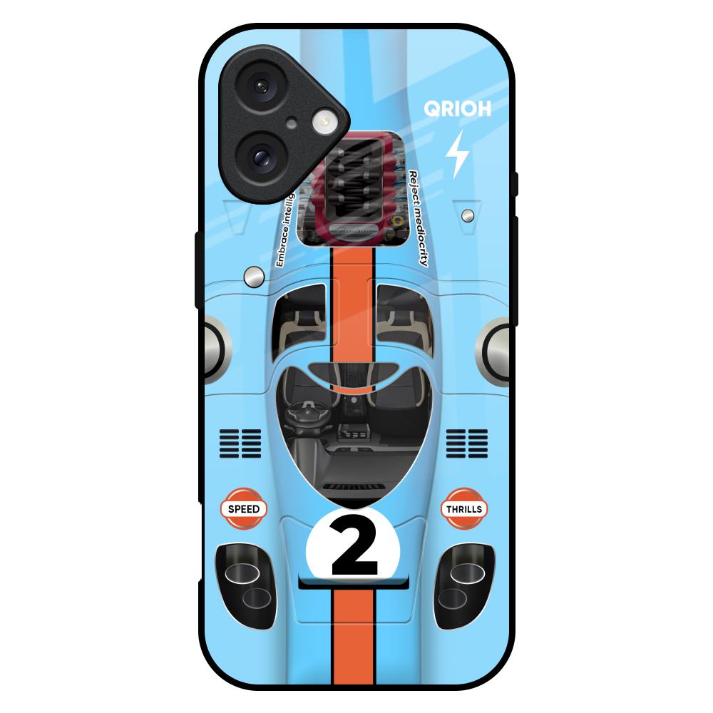 Race Laboratory iPhone 16 Plus Glass Back Cover Online