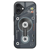 Retro Recorder iPhone 16 Plus Glass Back Cover Online