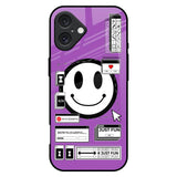 Code with Smile iPhone 16 Plus Glass Back Cover Online