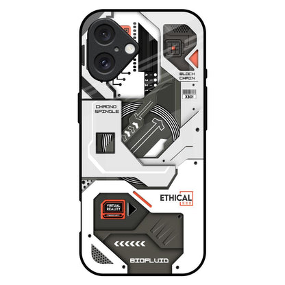 Explore Circuit iPhone 16 Plus Glass Back Cover Online