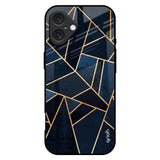 Abstract Tiles iPhone 16 Plus Glass Back Cover Online