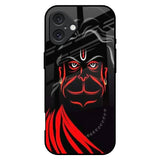 Lord Hanuman iPhone 16 Plus Glass Back Cover Online