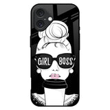Girl Boss iPhone 16 Plus Glass Back Cover Online