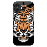 Angry Tiger iPhone 16 Plus Glass Back Cover Online