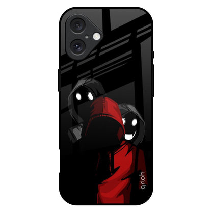 Shadow Character iPhone 16 Plus Glass Back Cover Online