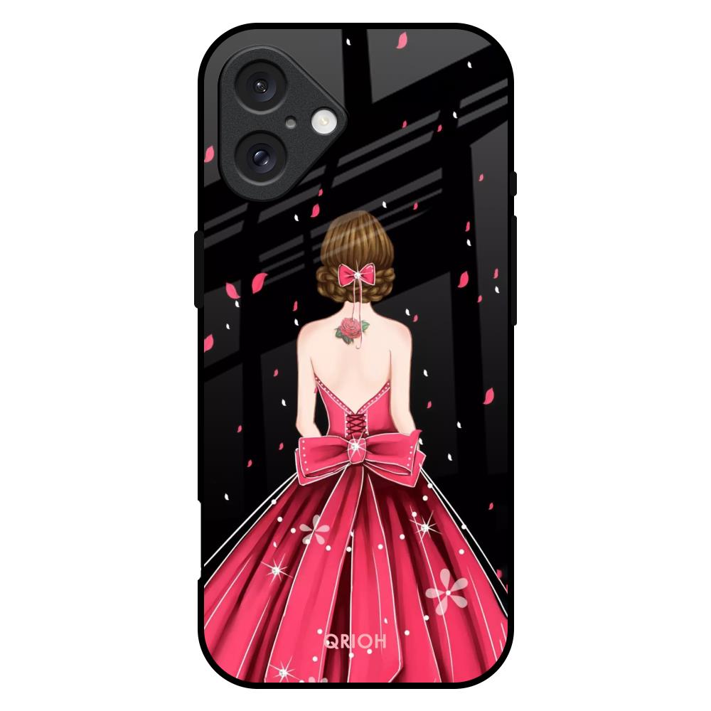 Fashion Princess iPhone 16 Plus Glass Back Cover Online
