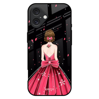 Fashion Princess iPhone 16 Plus Glass Back Cover Online