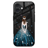 Queen Of Fashion iPhone 16 Plus Glass Back Cover Online