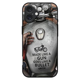 Royal Bike iPhone 16 Plus Glass Back Cover Online