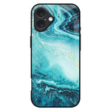 Sea Water iPhone 16 Plus Glass Back Cover Online