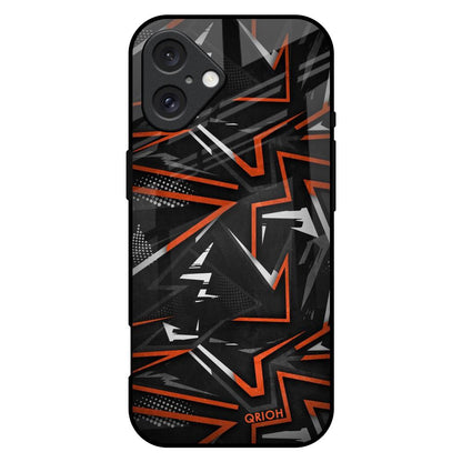 Vector Art iPhone 16 Plus Glass Back Cover Online