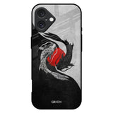 Japanese Art iPhone 16 Plus Glass Back Cover Online