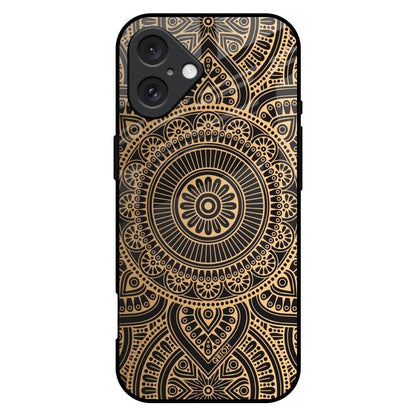 Luxury Mandala iPhone 16 Plus Glass Back Cover Online
