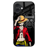 Hat Crew iPhone 16 Plus Glass Back Cover Online