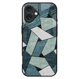 Abstact Tiles iPhone 16 Plus Glass Back Cover Online