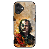 Psycho Villain iPhone 16 Plus Glass Back Cover Online
