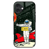 Astronaut on Mars iPhone 16 Plus Glass Back Cover Online