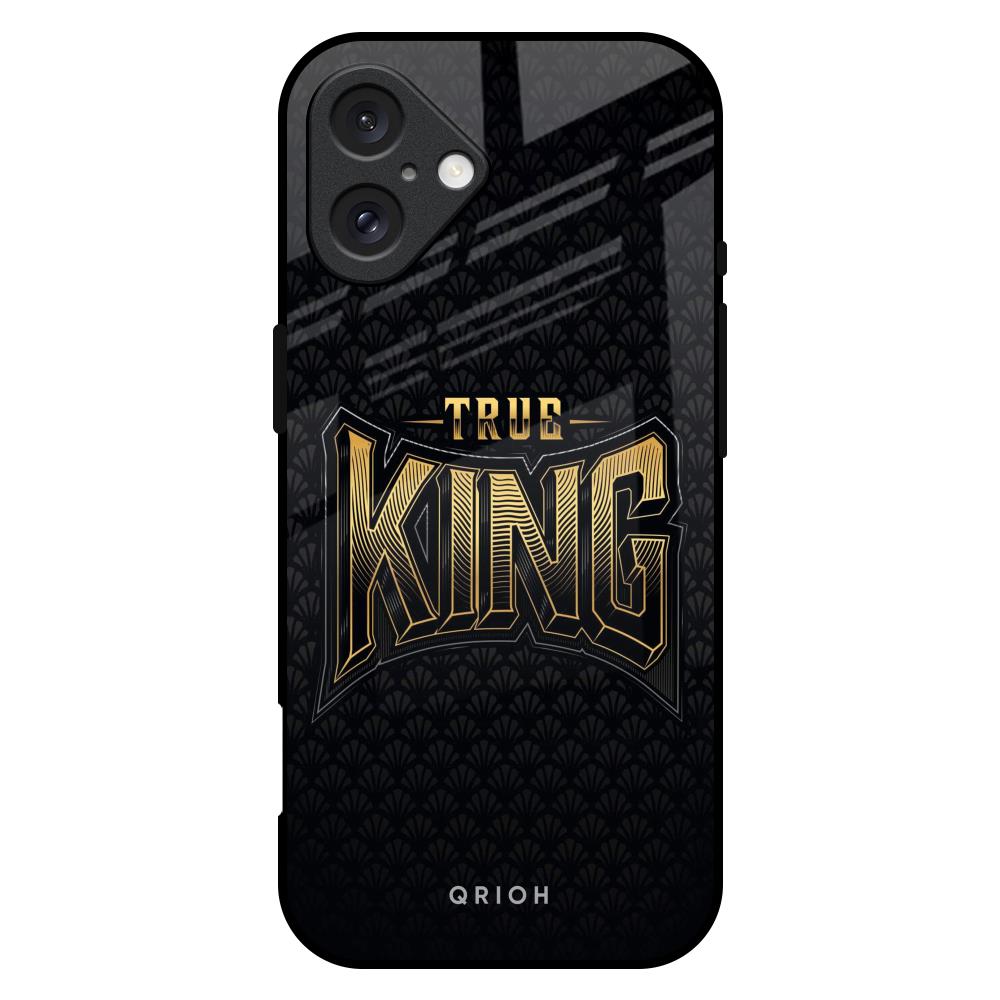 True King iPhone 16 Plus Glass Back Cover Online