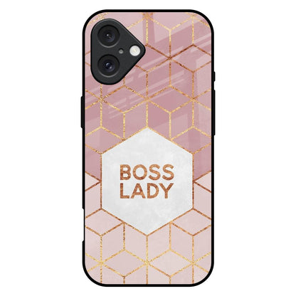 Boss Lady iPhone 16 Plus Glass Back Cover Online