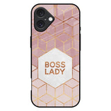 Boss Lady iPhone 16 Plus Glass Back Cover Online