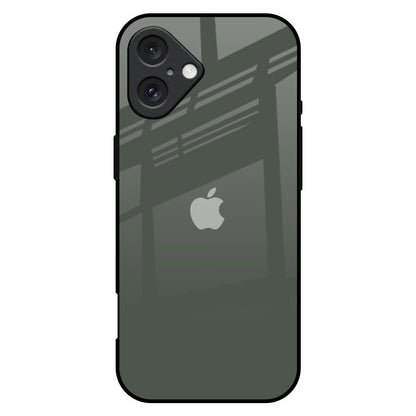 Charcoal iPhone 16 Plus Glass Back Cover Online