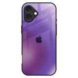 Ultraviolet Gradient iPhone 16 Plus Glass Back Cover Online