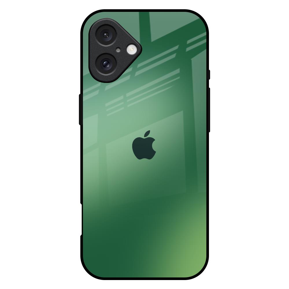 Green Grunge Texture iPhone 16 Plus Glass Back Cover Online