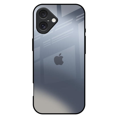Space Grey Gradient iPhone 16 Plus Glass Back Cover Online