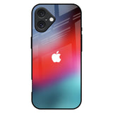 Ombre Gradient iPhone 16 Plus Glass Back Cover Online