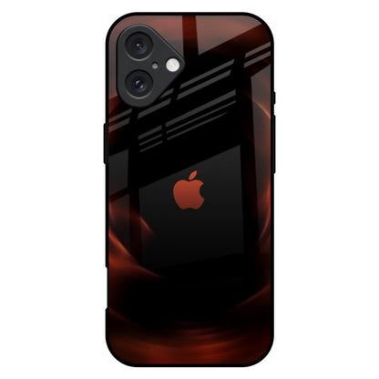 Evil Fire iPhone 16 Plus Glass Back Cover Online