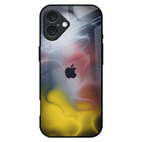 Colorful Smoke iPhone 16 Plus Glass Back Cover Online