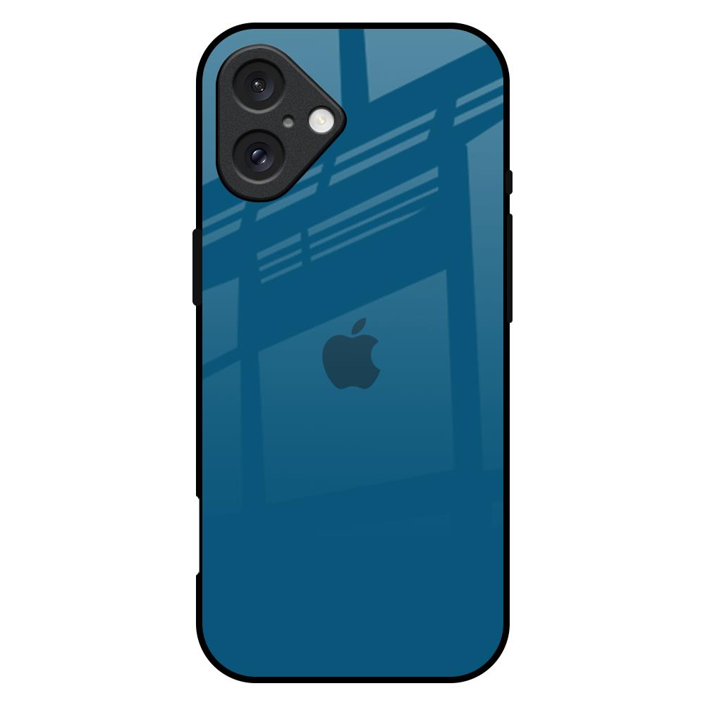 Cobalt Blue iPhone 16 Plus Glass Back Cover Online