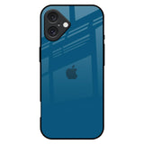 Cobalt Blue iPhone 16 Plus Glass Back Cover Online