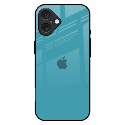 Oceanic Turquiose iPhone 16 Plus Glass Back Cover Online