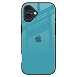 Oceanic Turquiose iPhone 16 Plus Glass Back Cover Online