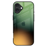 Blurry Forest iPhone 16 Plus Glass Back Cover Online