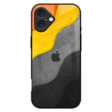 Dusty Color Waves iPhone 16 Plus Glass Back Cover Online