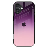 Purple Gradient iPhone 16 Plus Glass Back Cover Online