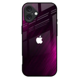 Pink Hairline iPhone 16 Plus Glass Back Cover Online