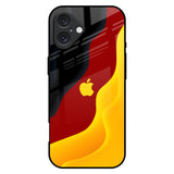 Carnelian Gold iPhone 16 Plus Glass Back Cover Online